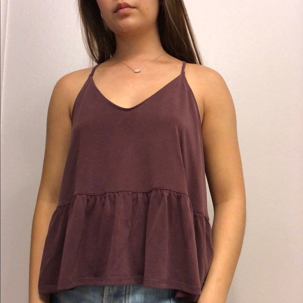 Purple tank top